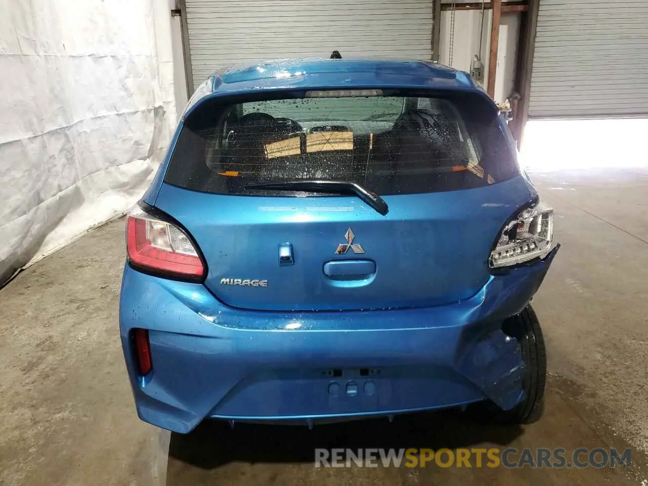 6 Photograph of a damaged car ML32AUHJ8NH008174 MITSUBISHI MIRAGE 2022