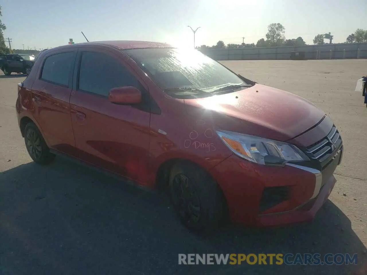 4 Photograph of a damaged car ML32AUHJ9NH006711 MITSUBISHI MIRAGE 2022