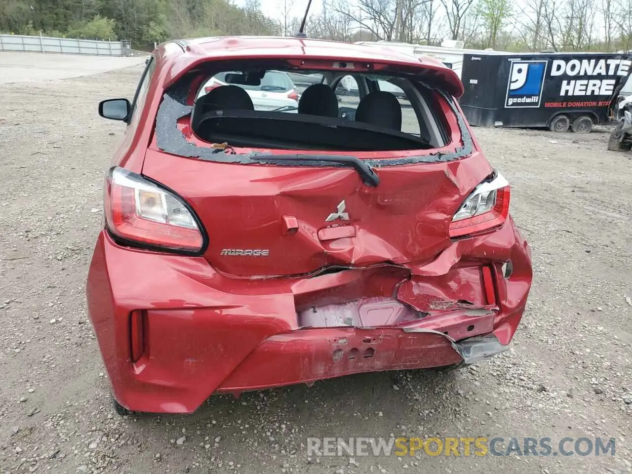 6 Photograph of a damaged car ML32AUHJXNH002392 MITSUBISHI MIRAGE 2022