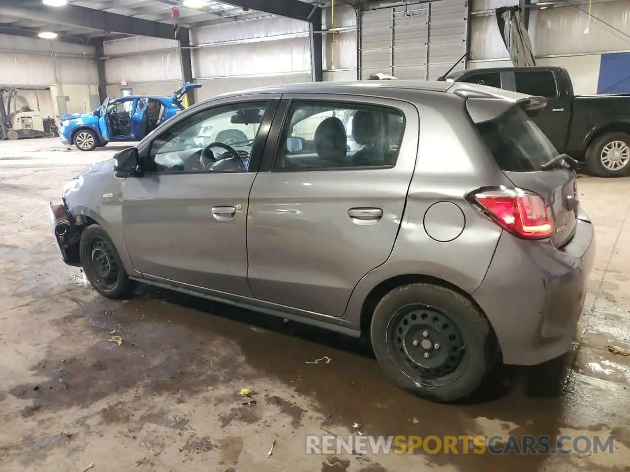 2 Photograph of a damaged car ML32AUHJXNH002912 MITSUBISHI MIRAGE 2022