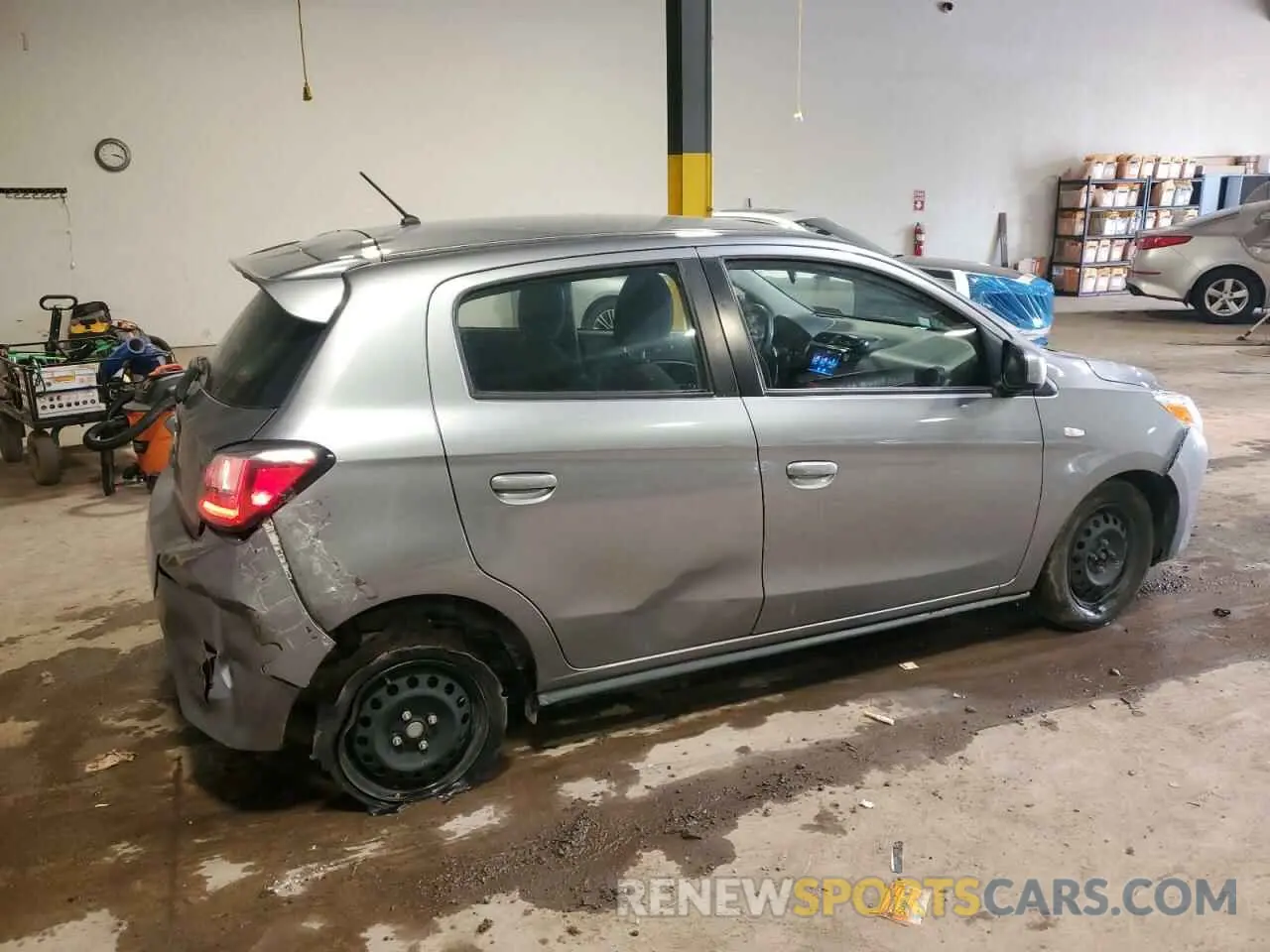 3 Photograph of a damaged car ML32AUHJXNH002912 MITSUBISHI MIRAGE 2022