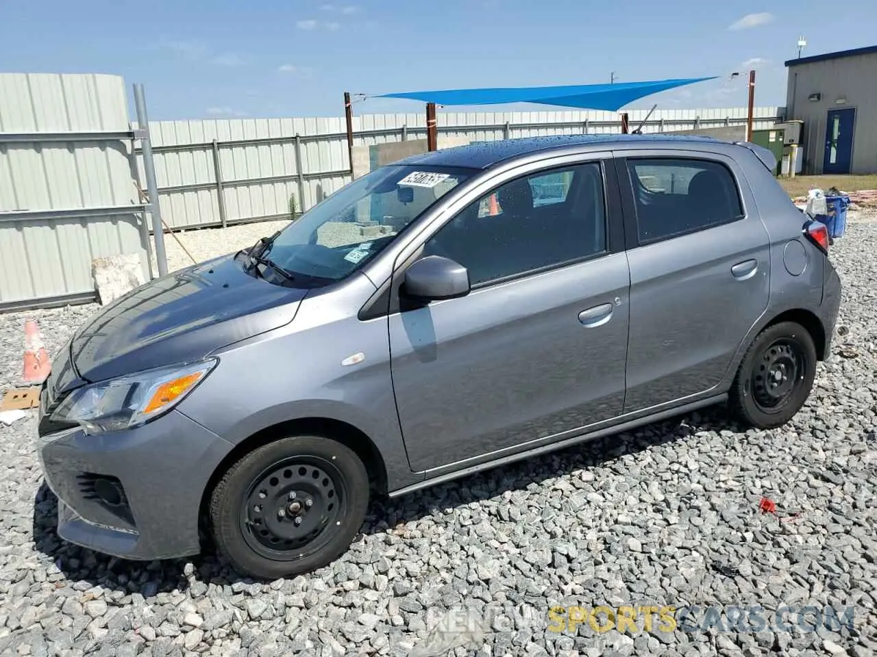 1 Photograph of a damaged car ML32AUHJXNH003087 MITSUBISHI MIRAGE 2022