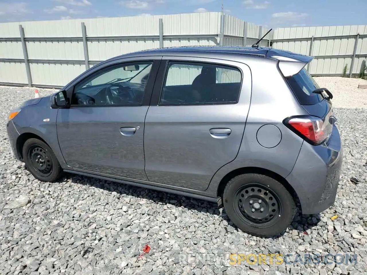 2 Photograph of a damaged car ML32AUHJXNH003087 MITSUBISHI MIRAGE 2022