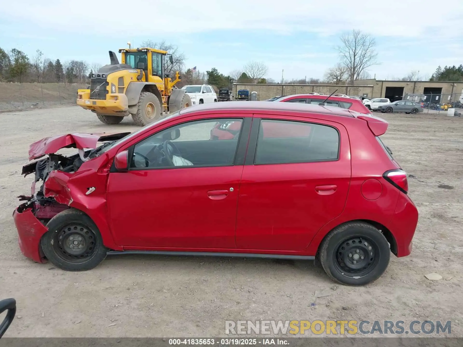 14 Photograph of a damaged car ML32AUHJXNH008306 MITSUBISHI MIRAGE 2022