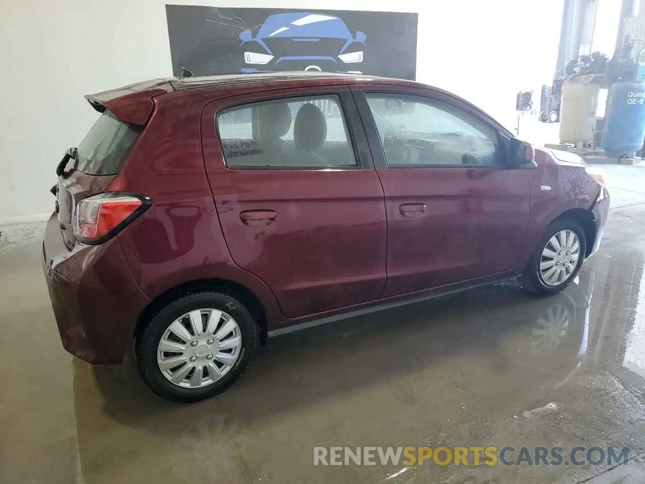 3 Photograph of a damaged car ML32AUHJXNH008483 MITSUBISHI MIRAGE 2022