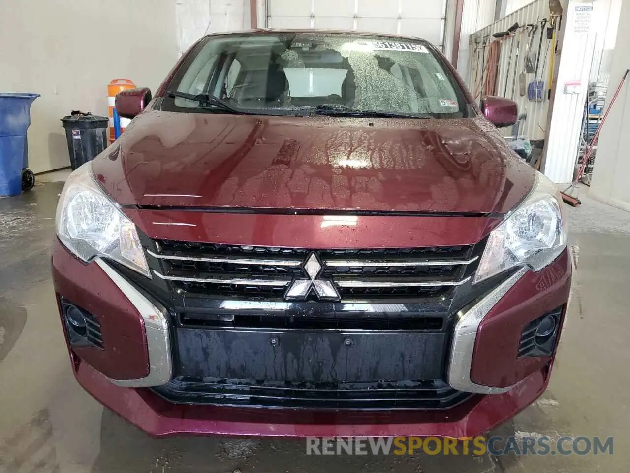 5 Photograph of a damaged car ML32AUHJXNH008483 MITSUBISHI MIRAGE 2022