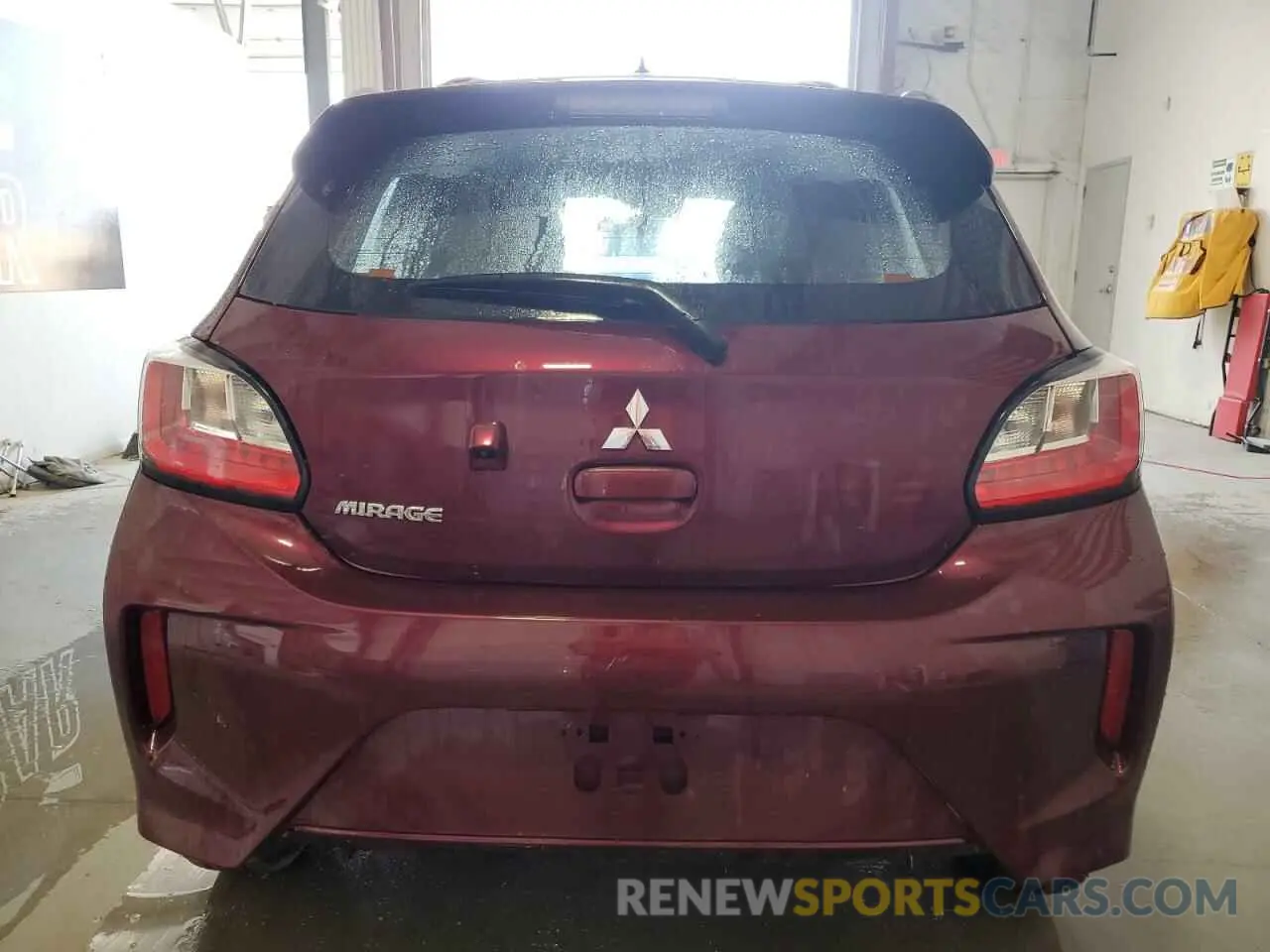 6 Photograph of a damaged car ML32AUHJXNH008483 MITSUBISHI MIRAGE 2022