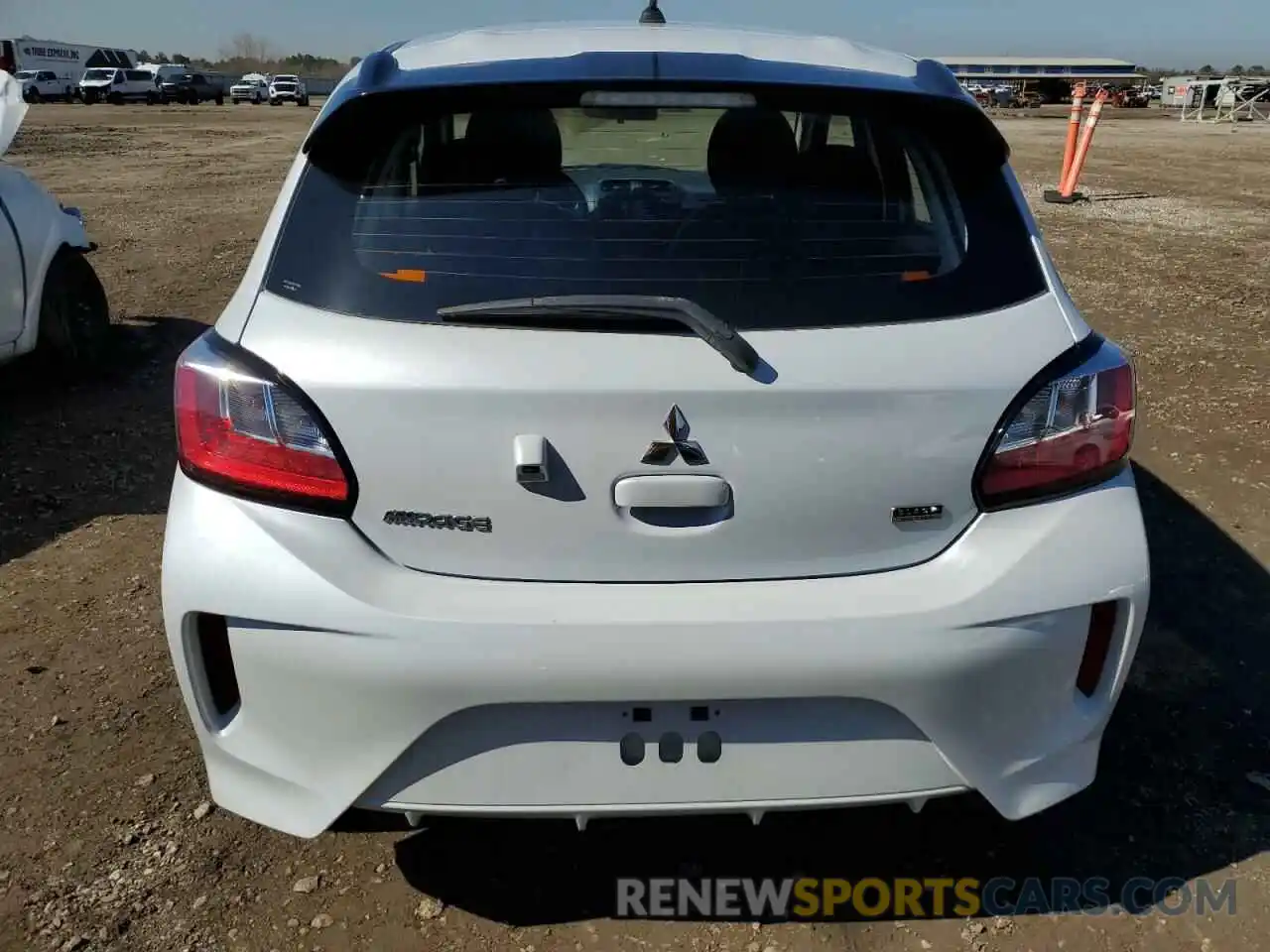 6 Photograph of a damaged car ML32AWHJ0NH003739 MITSUBISHI MIRAGE 2022