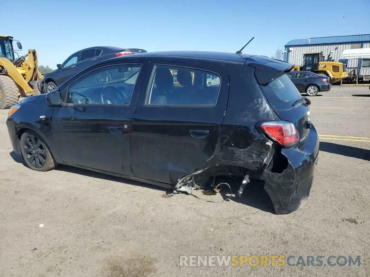 2 Photograph of a damaged car ML32AWHJ2NH002981 MITSUBISHI MIRAGE 2022
