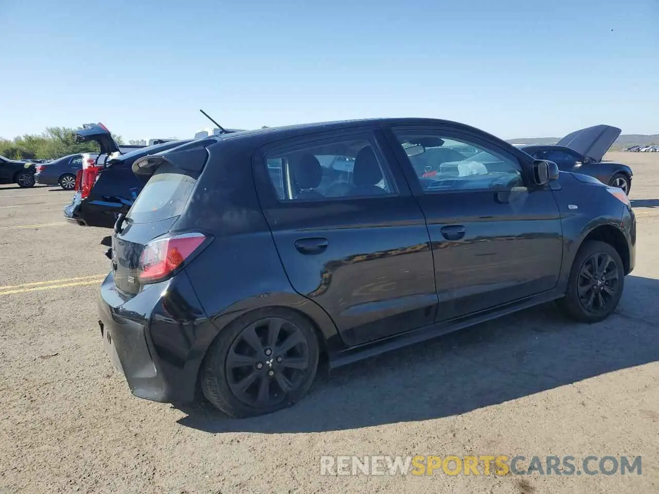 3 Photograph of a damaged car ML32AWHJ2NH002981 MITSUBISHI MIRAGE 2022