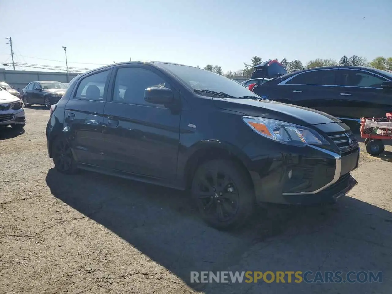 4 Photograph of a damaged car ML32AWHJ2NH002981 MITSUBISHI MIRAGE 2022