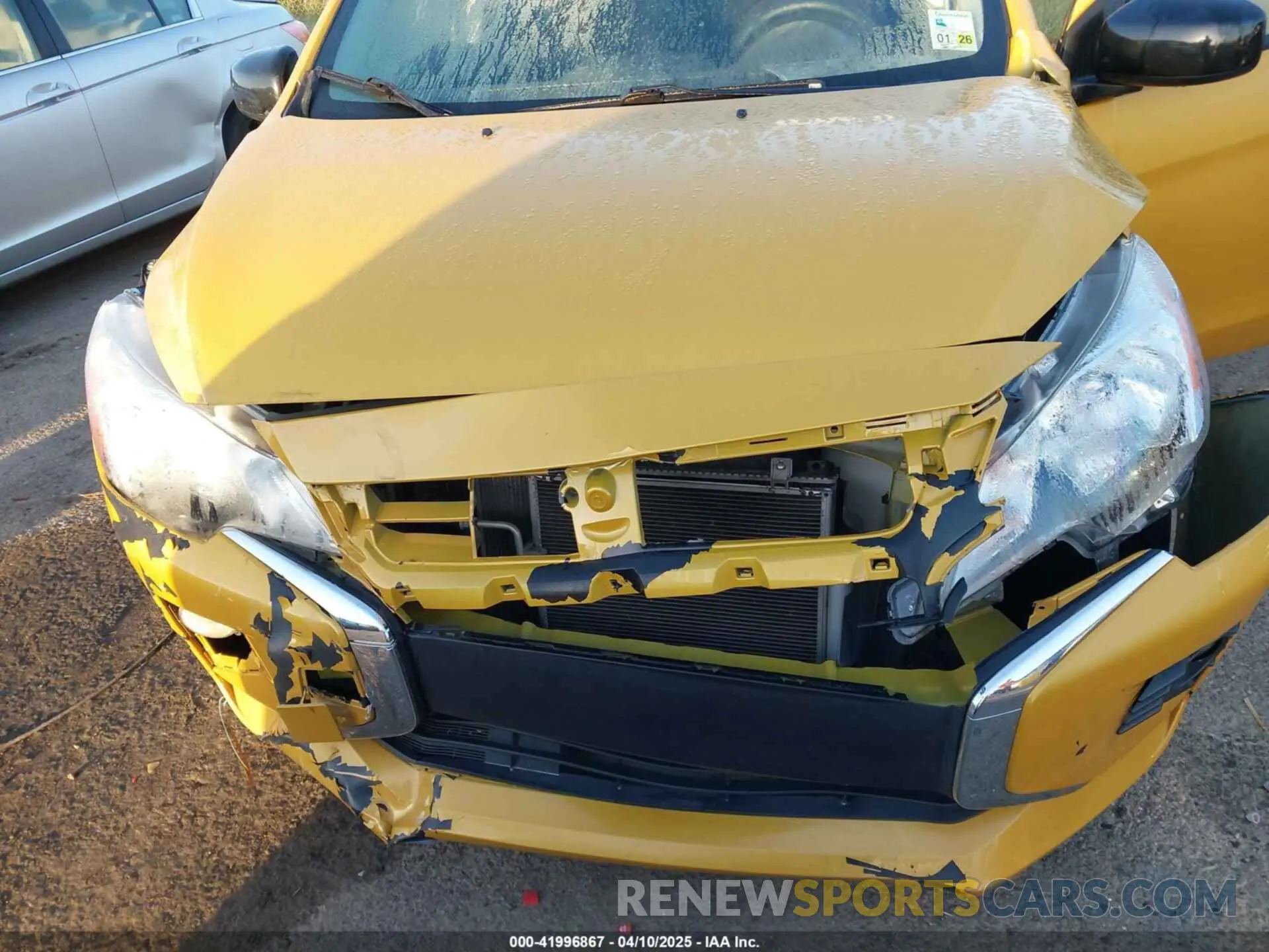 10 Photograph of a damaged car ML32AWHJ4NH001122 MITSUBISHI MIRAGE 2022