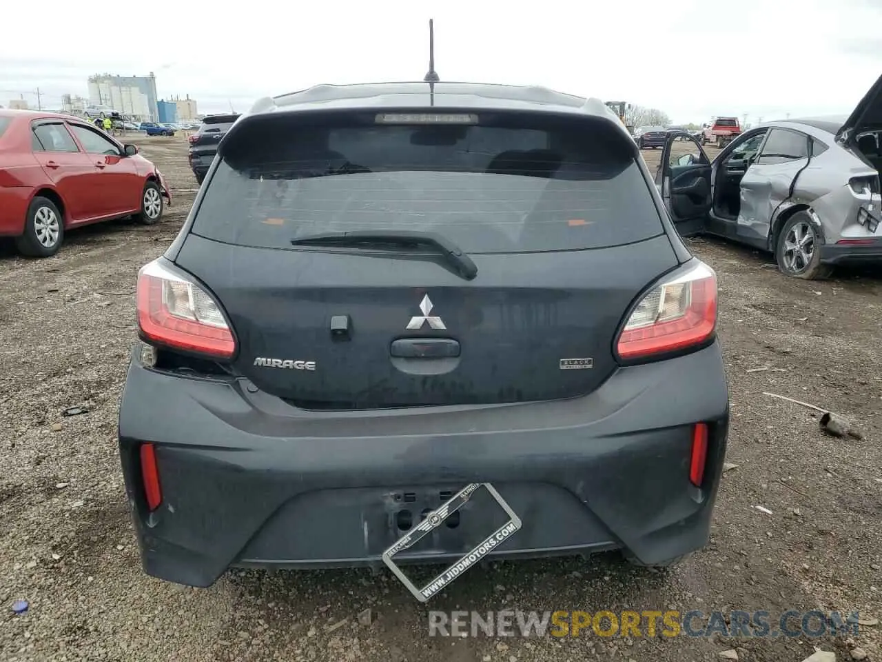 6 Photograph of a damaged car ML32AWHJXNH003778 MITSUBISHI MIRAGE 2022