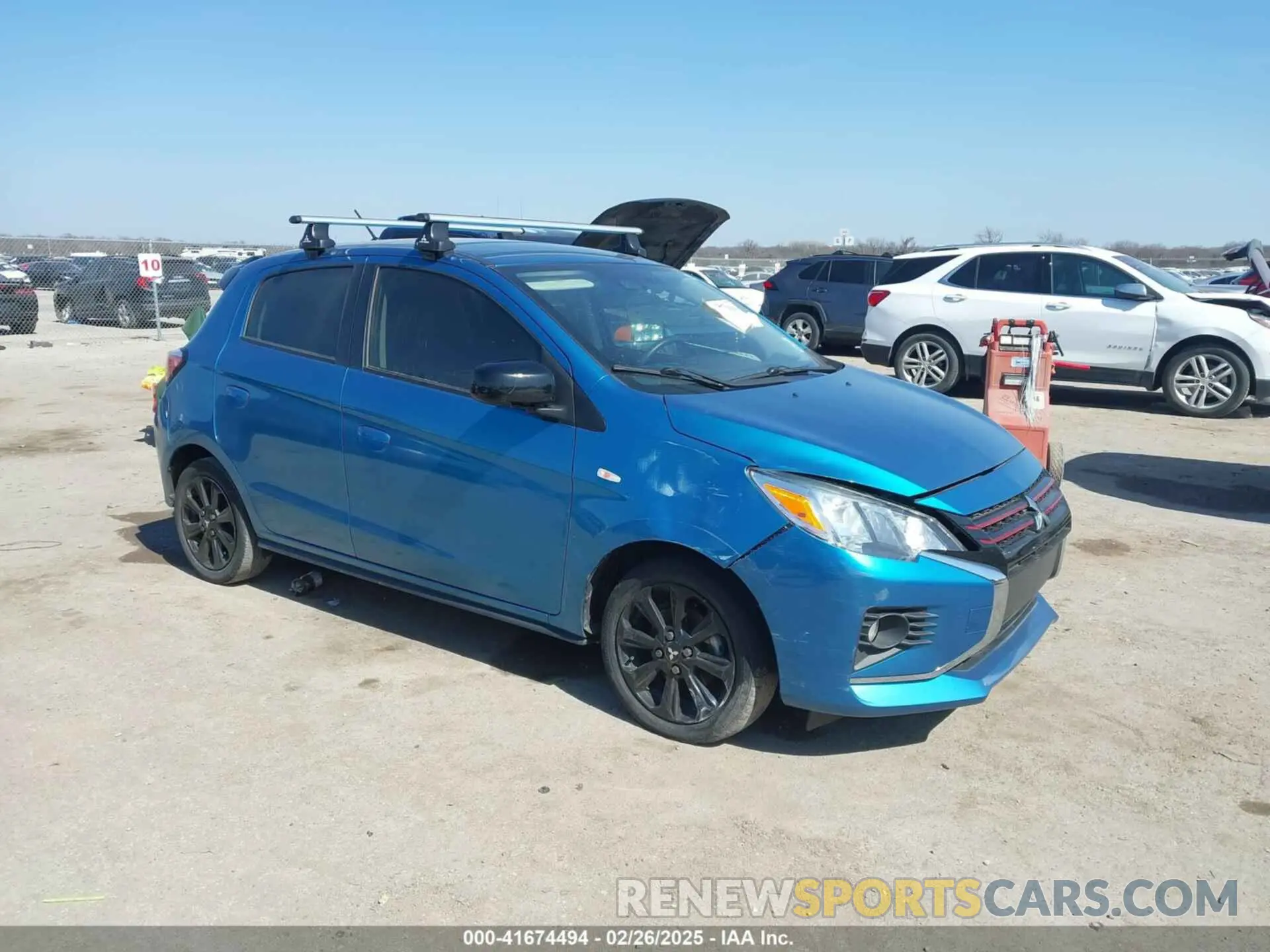 1 Photograph of a damaged car ML32AWHJXNH004963 MITSUBISHI MIRAGE 2022