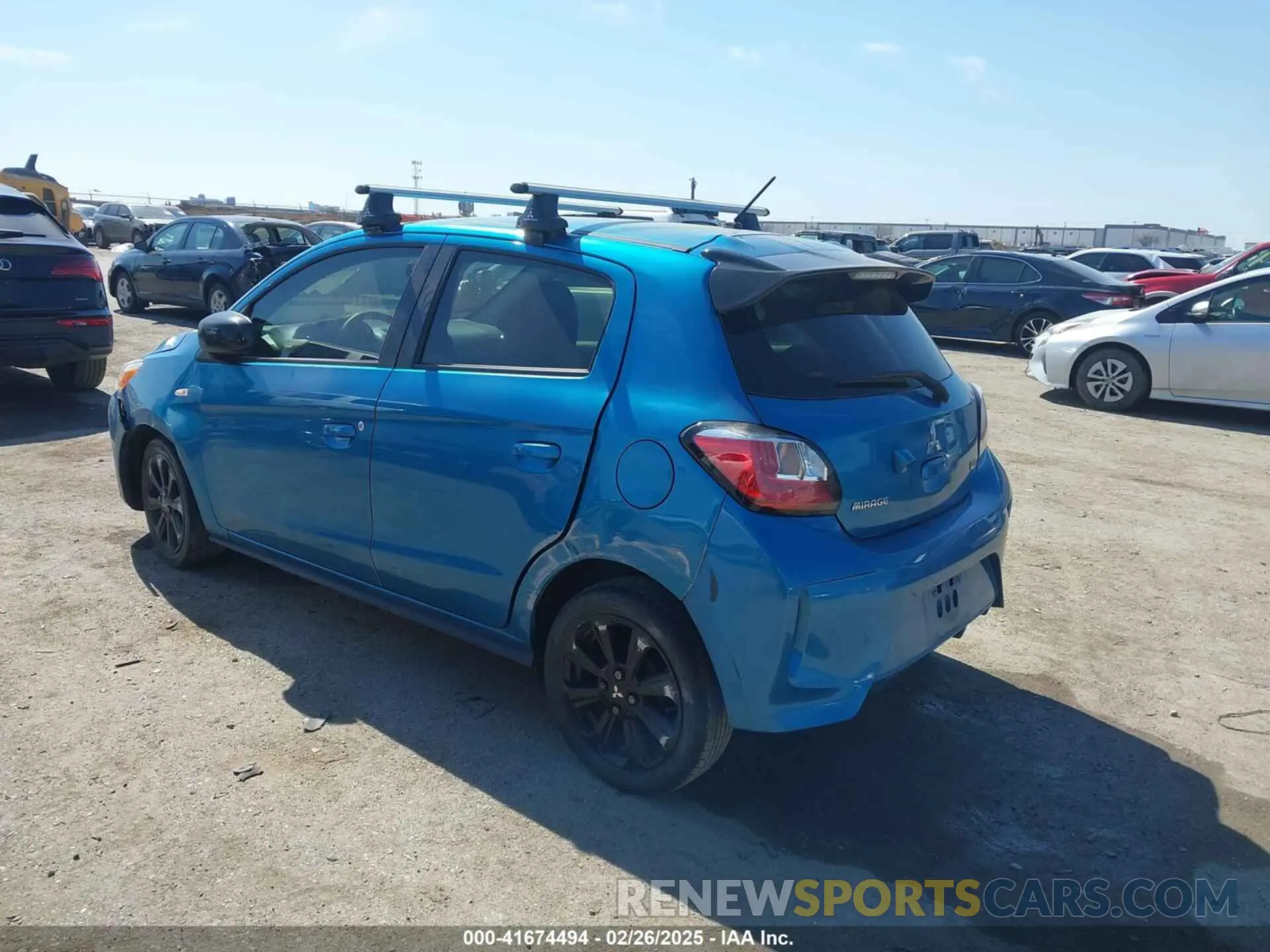 3 Photograph of a damaged car ML32AWHJXNH004963 MITSUBISHI MIRAGE 2022