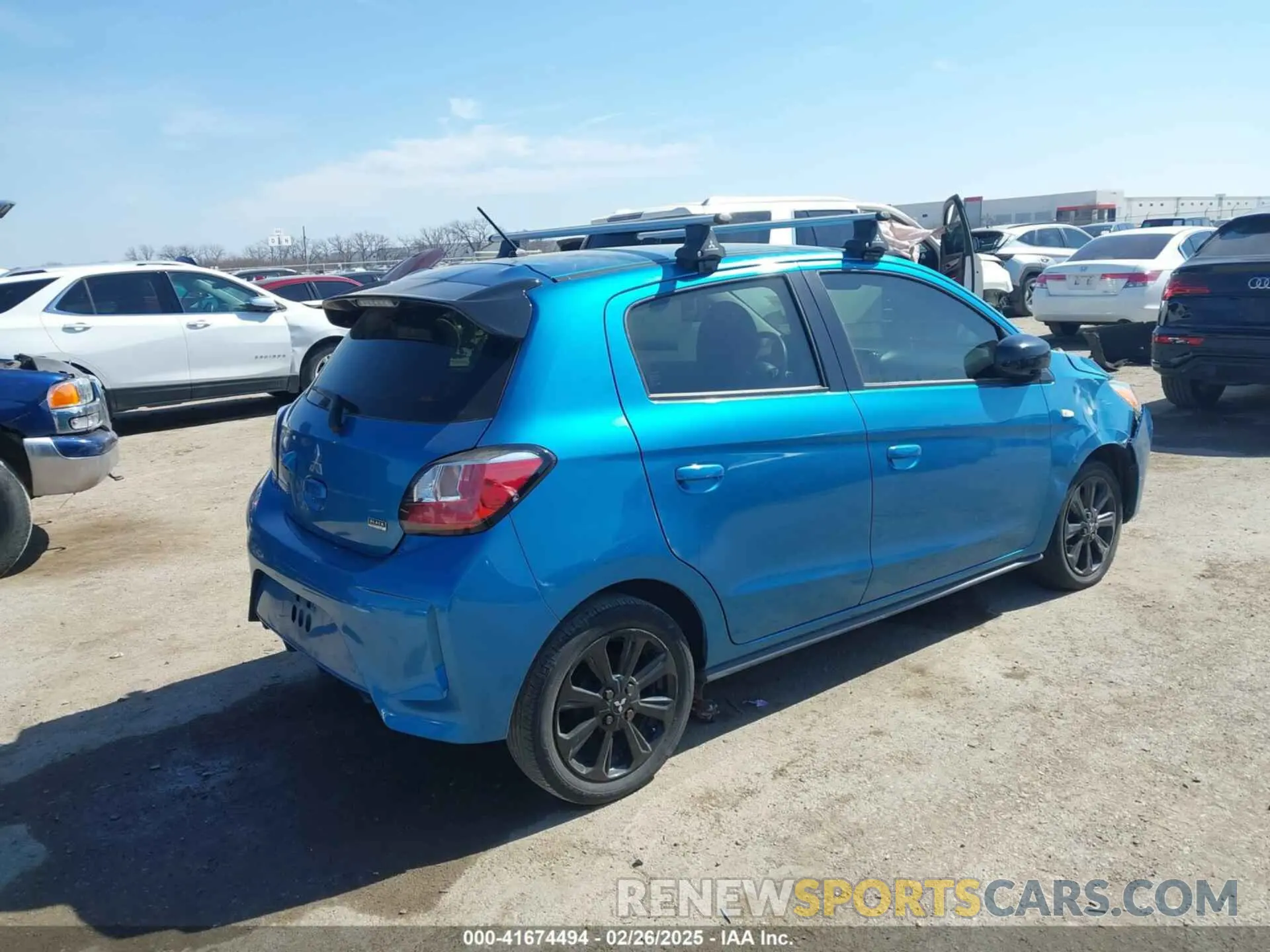4 Photograph of a damaged car ML32AWHJXNH004963 MITSUBISHI MIRAGE 2022