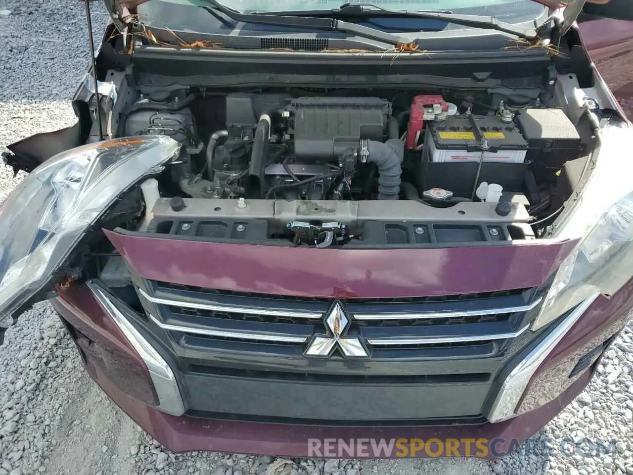 11 Photograph of a damaged car ML32FUFJ0NHF00656 MITSUBISHI MIRAGE 2022