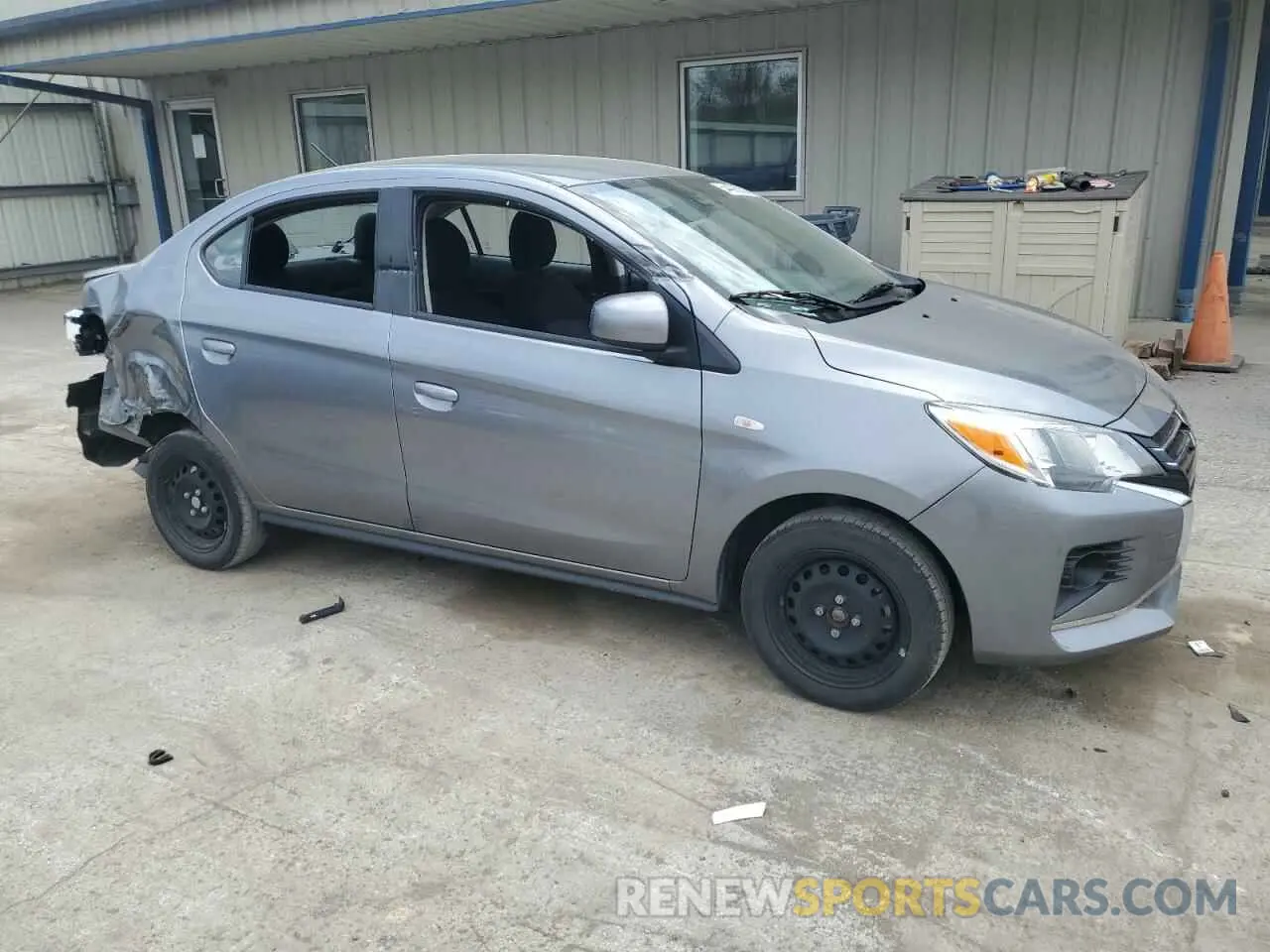 4 Photograph of a damaged car ML32FUFJ0NHF09308 MITSUBISHI MIRAGE 2022