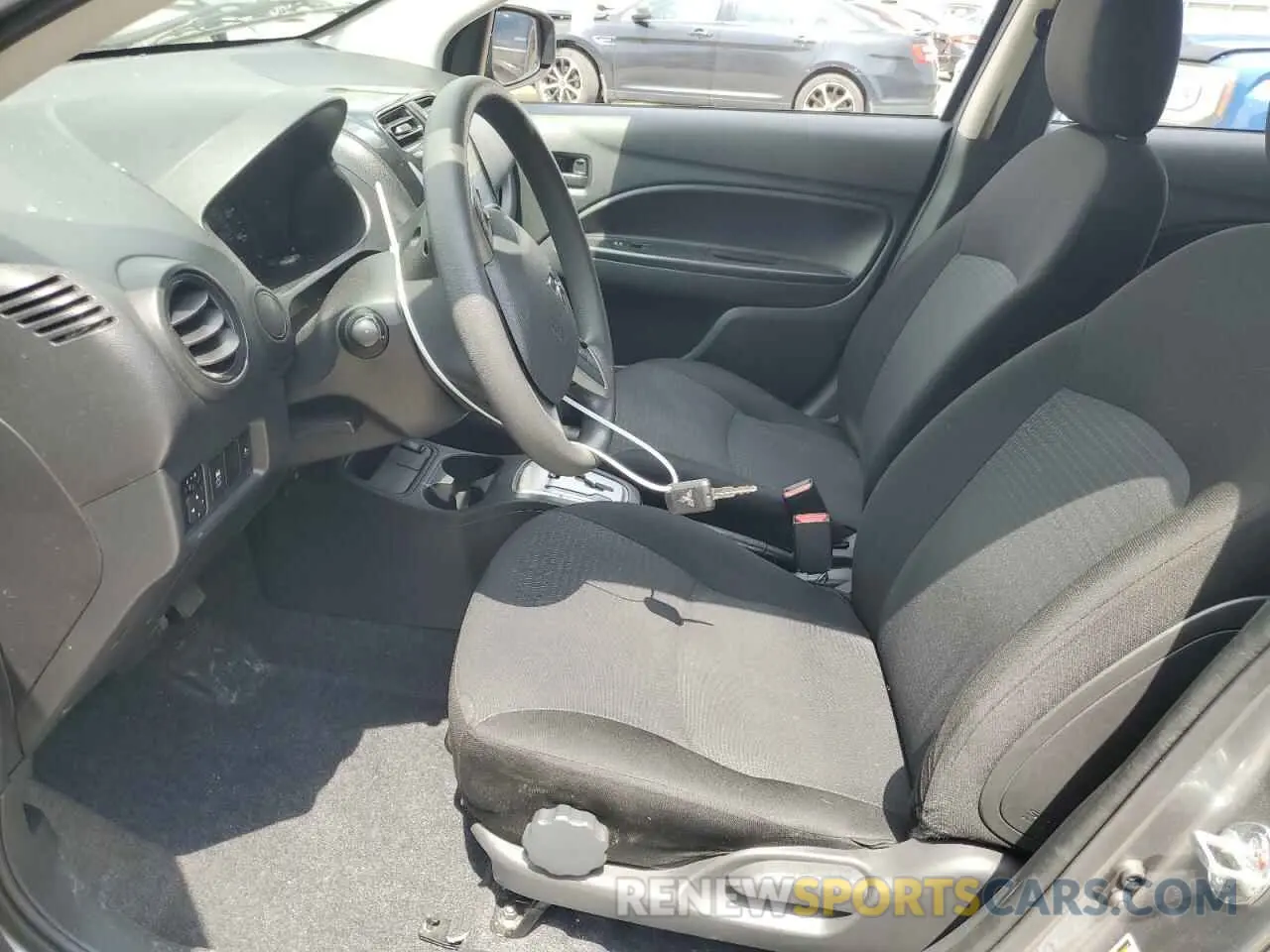 7 Photograph of a damaged car ML32FUFJ0NHF09308 MITSUBISHI MIRAGE 2022