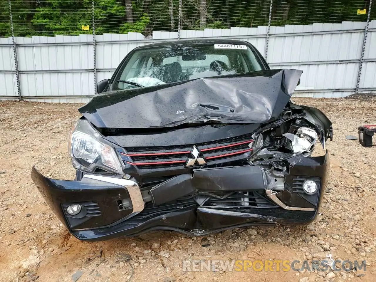 5 Photograph of a damaged car ML32FUFJ3NHF04460 MITSUBISHI MIRAGE 2022