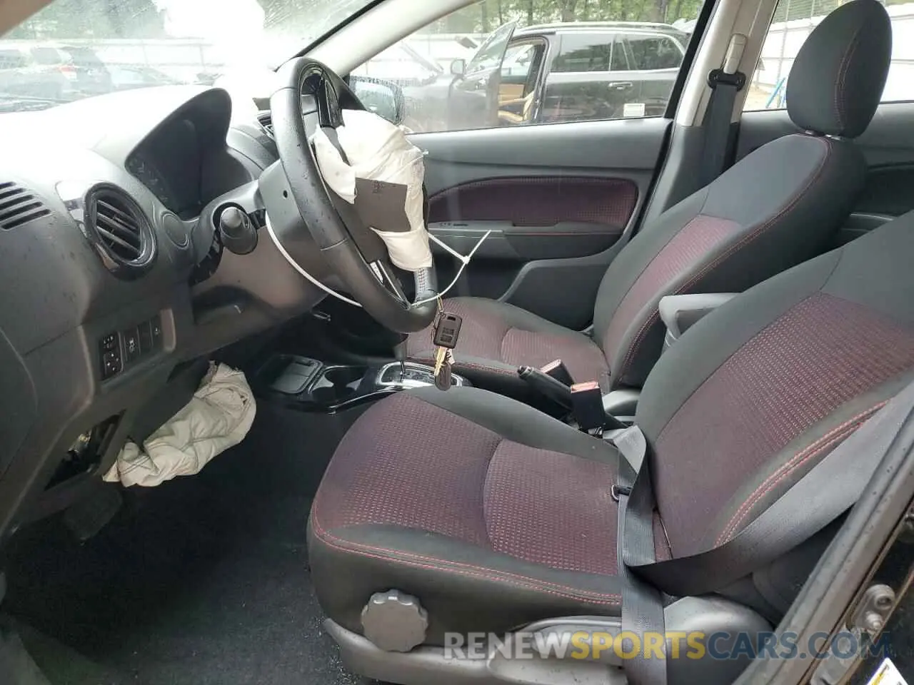 7 Photograph of a damaged car ML32FUFJ3NHF04460 MITSUBISHI MIRAGE 2022