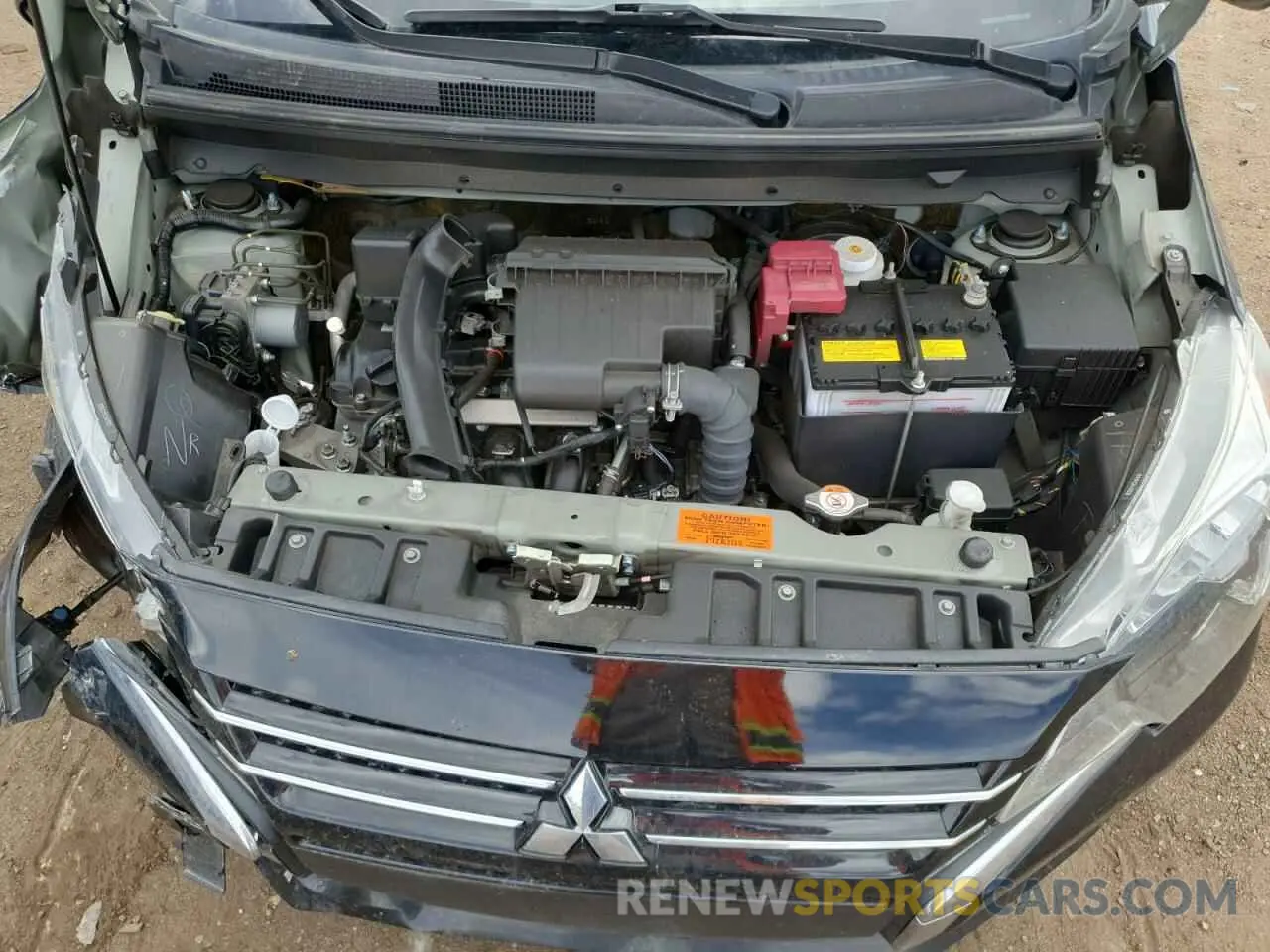11 Photograph of a damaged car ML32FUFJ3NHF06533 MITSUBISHI MIRAGE 2022
