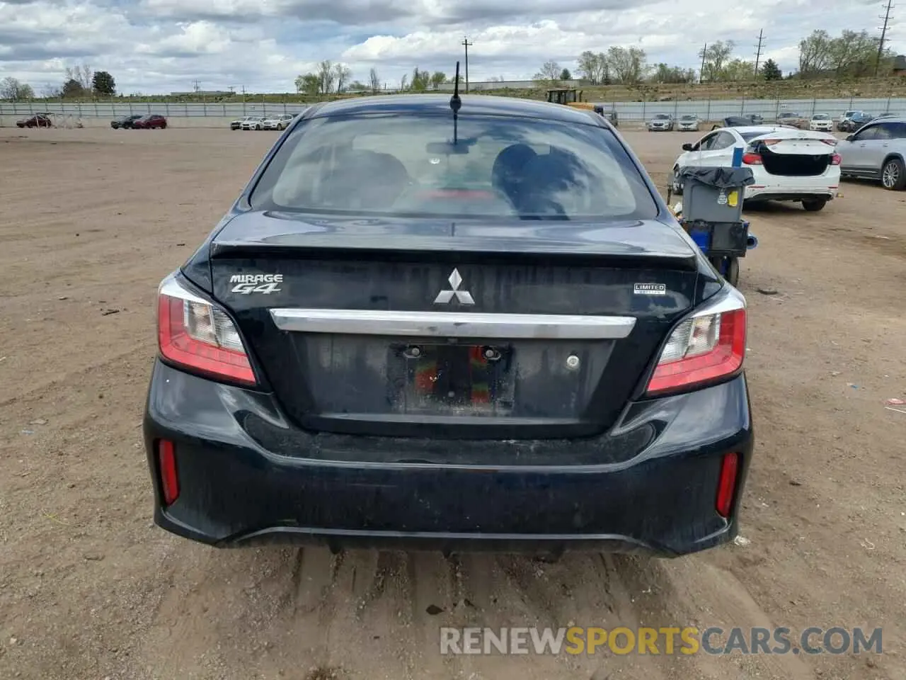 6 Photograph of a damaged car ML32FUFJ3NHF06533 MITSUBISHI MIRAGE 2022