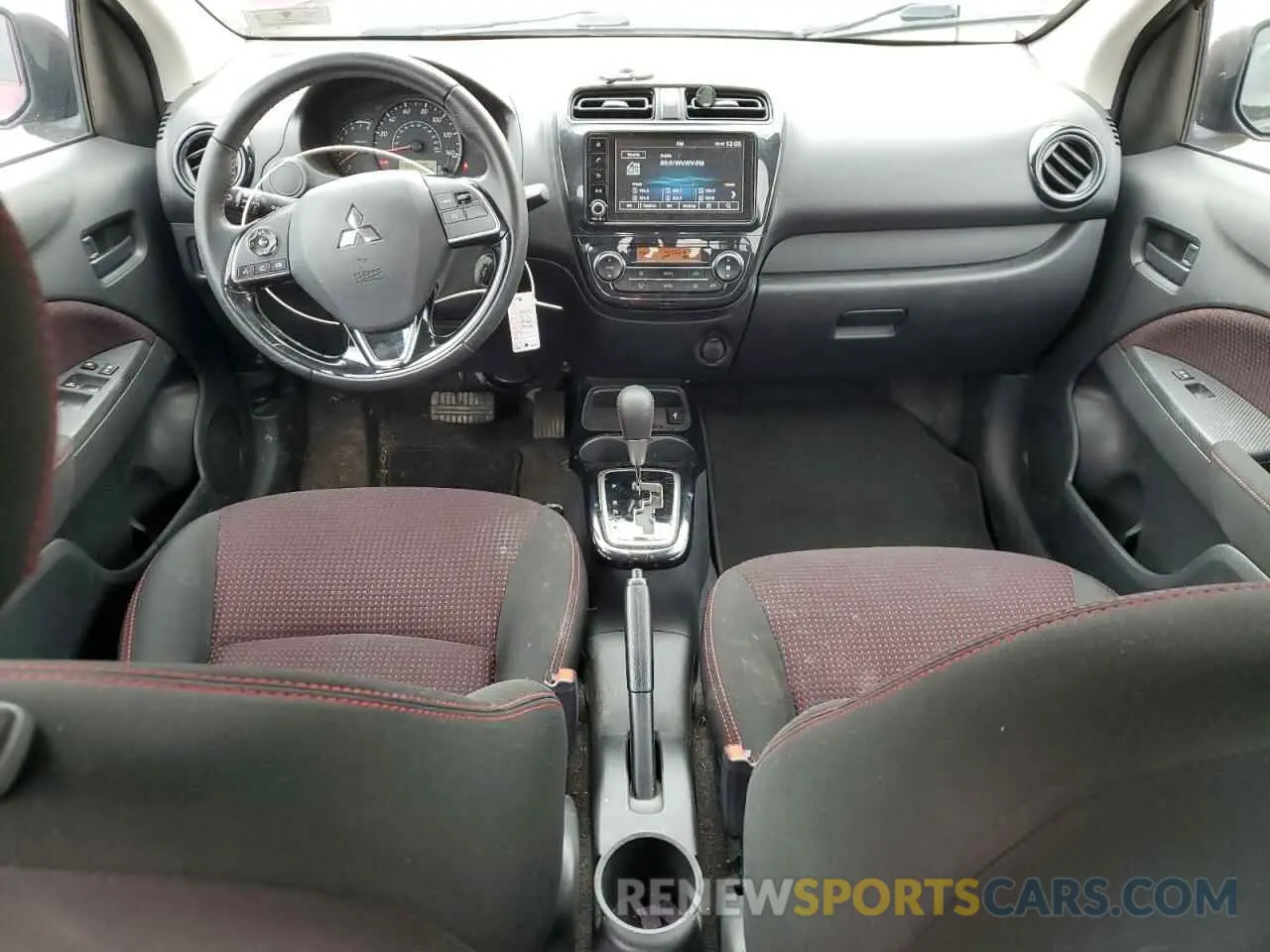 8 Photograph of a damaged car ML32FUFJ3NHF08086 MITSUBISHI MIRAGE 2022