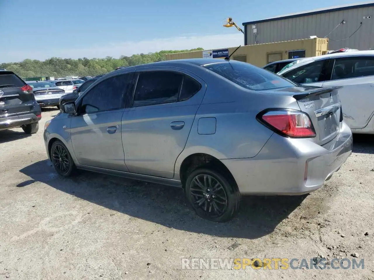 2 Photograph of a damaged car ML32FUFJ4NHF05102 MITSUBISHI MIRAGE 2022