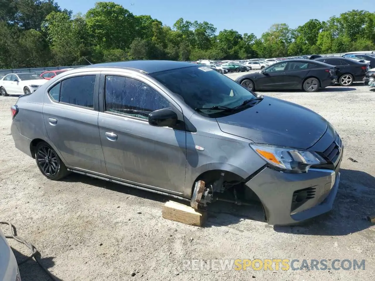 4 Photograph of a damaged car ML32FUFJ4NHF05102 MITSUBISHI MIRAGE 2022