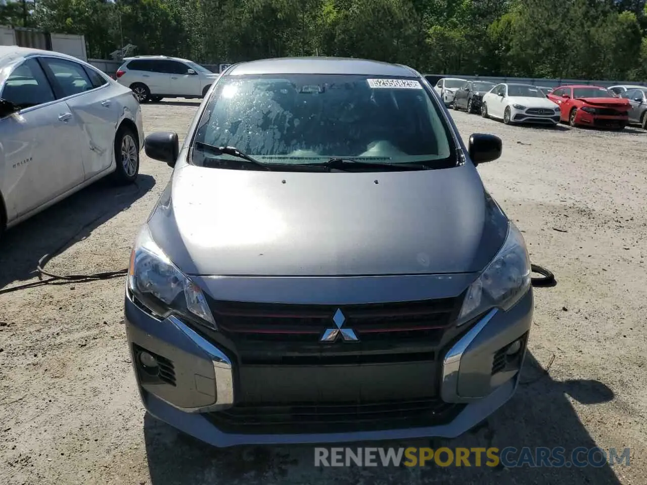 5 Photograph of a damaged car ML32FUFJ4NHF05102 MITSUBISHI MIRAGE 2022