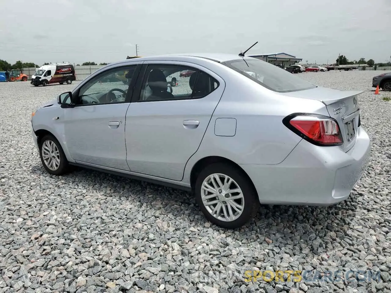 2 Photograph of a damaged car ML32FUFJ4NHF09506 MITSUBISHI MIRAGE 2022