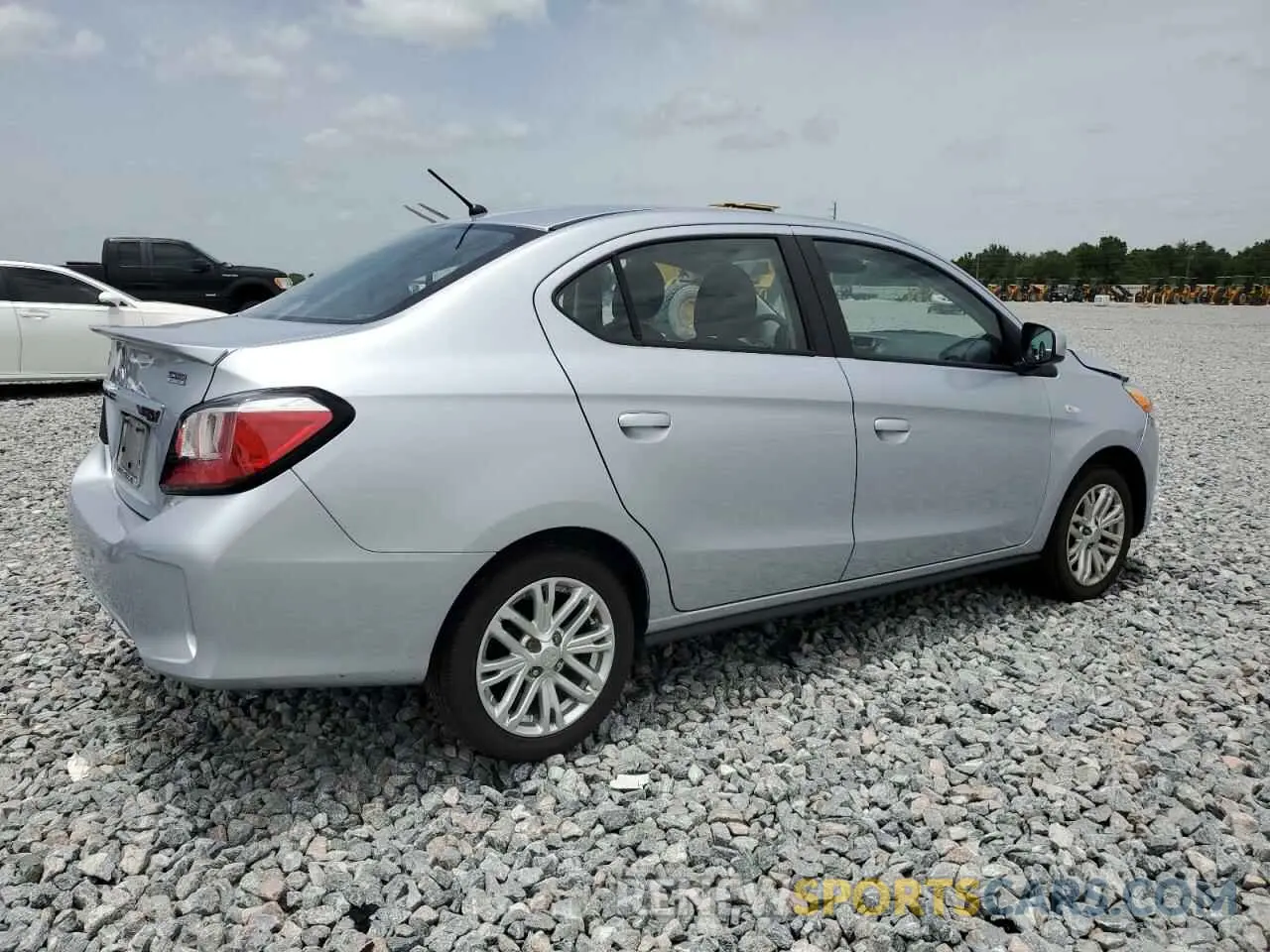 3 Photograph of a damaged car ML32FUFJ4NHF09506 MITSUBISHI MIRAGE 2022