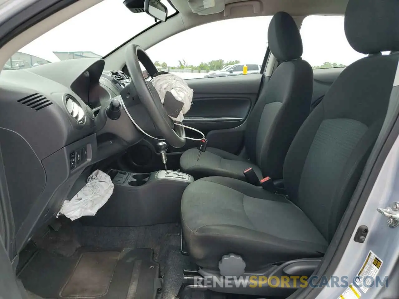 7 Photograph of a damaged car ML32FUFJ4NHF09506 MITSUBISHI MIRAGE 2022