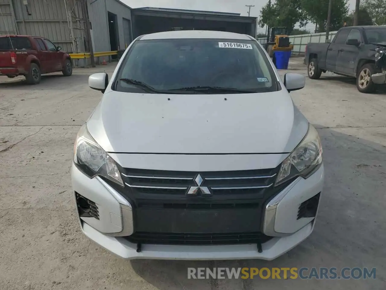 5 Photograph of a damaged car ML32FUFJ5NHF02967 MITSUBISHI MIRAGE 2022