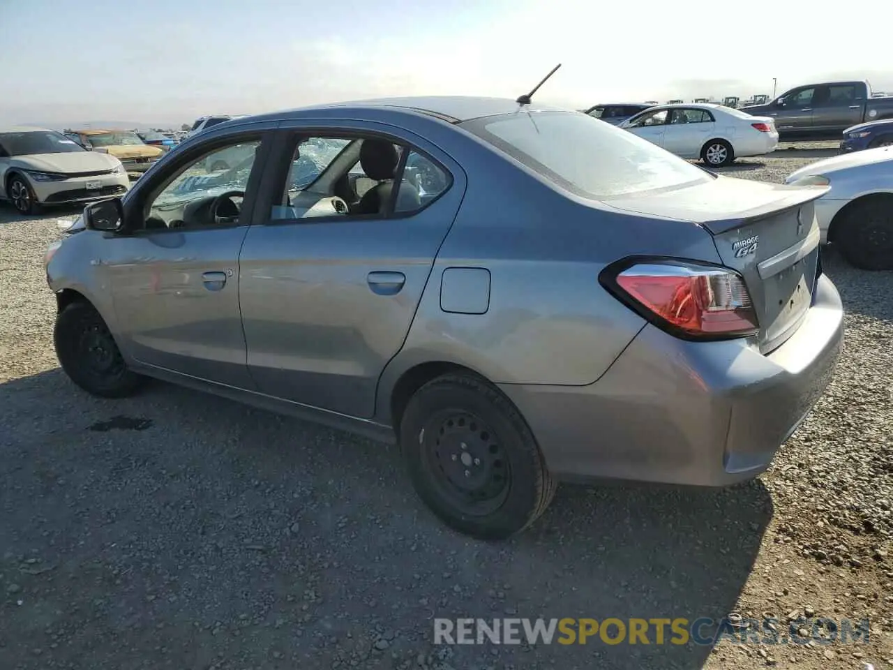2 Photograph of a damaged car ML32FUFJ5NHF06890 MITSUBISHI MIRAGE 2022