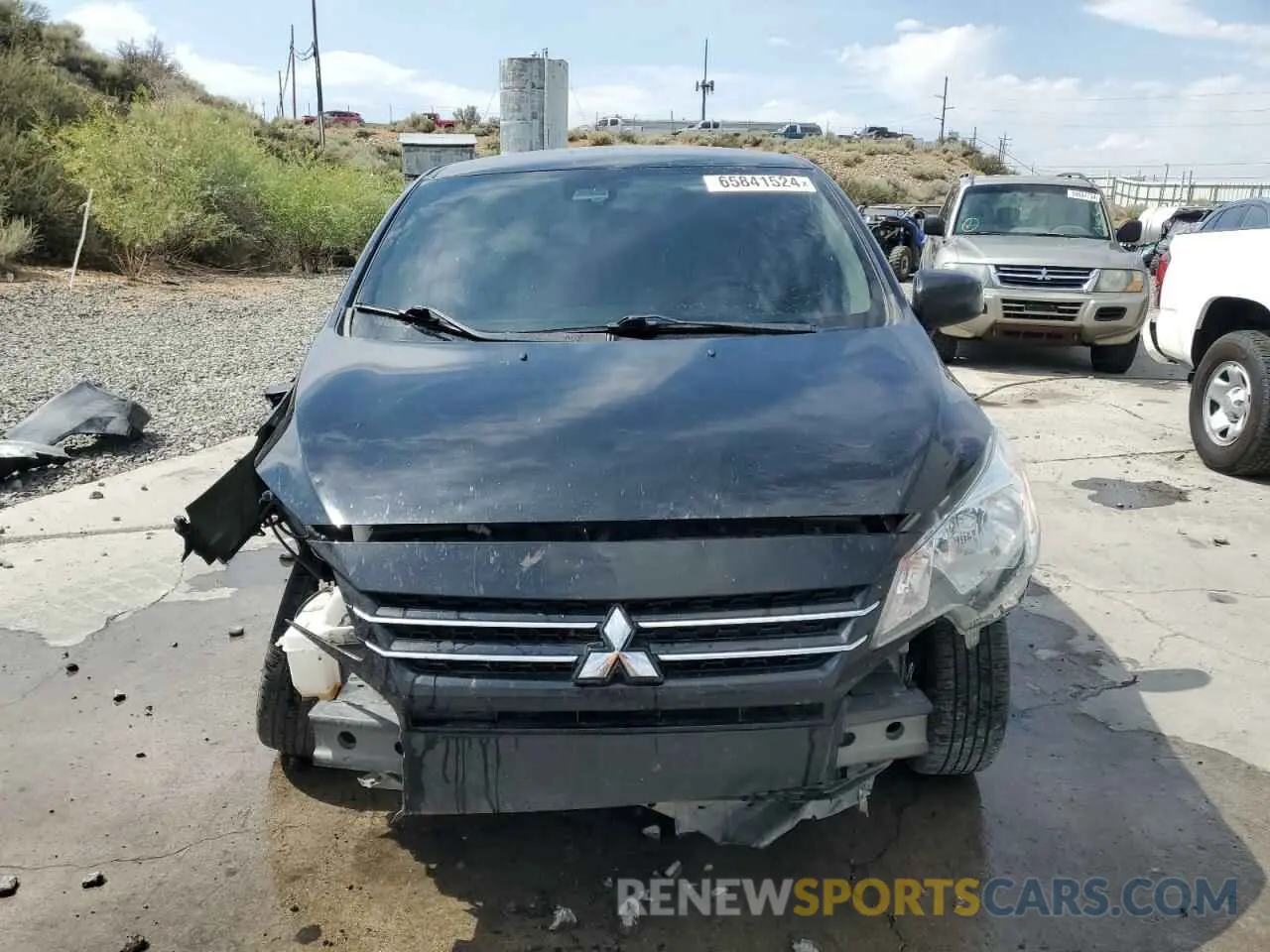 5 Photograph of a damaged car ML32FUFJ7NHF08088 MITSUBISHI MIRAGE 2022