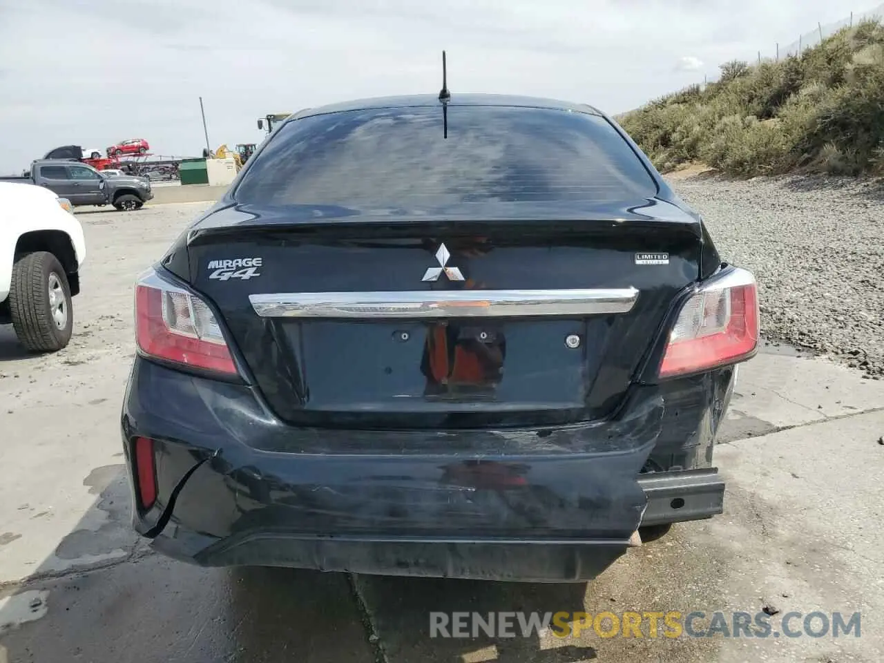 6 Photograph of a damaged car ML32FUFJ7NHF08088 MITSUBISHI MIRAGE 2022