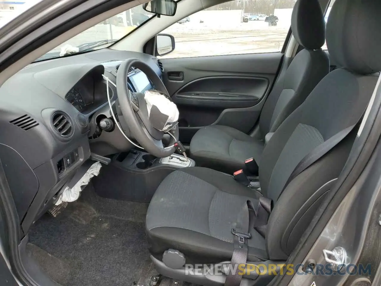 7 Photograph of a damaged car ML32FUFJ8NHF05636 MITSUBISHI MIRAGE 2022