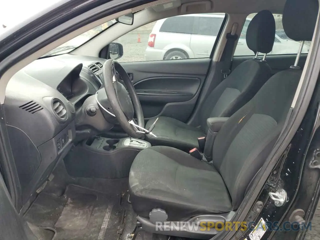 7 Photograph of a damaged car ML32FUFJ8NHF06978 MITSUBISHI MIRAGE 2022