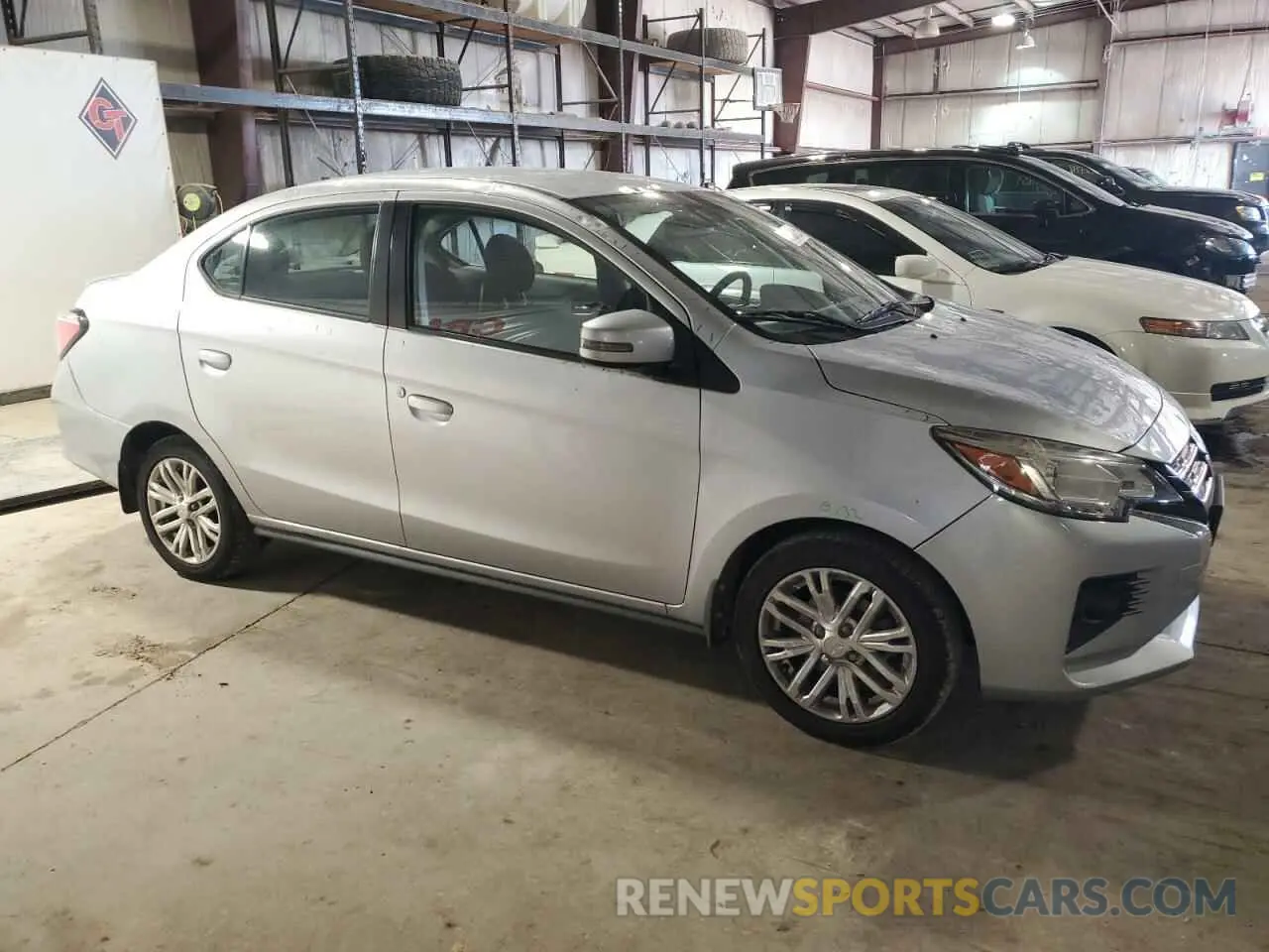 4 Photograph of a damaged car ML32FVFJXNHF05210 MITSUBISHI MIRAGE 2022