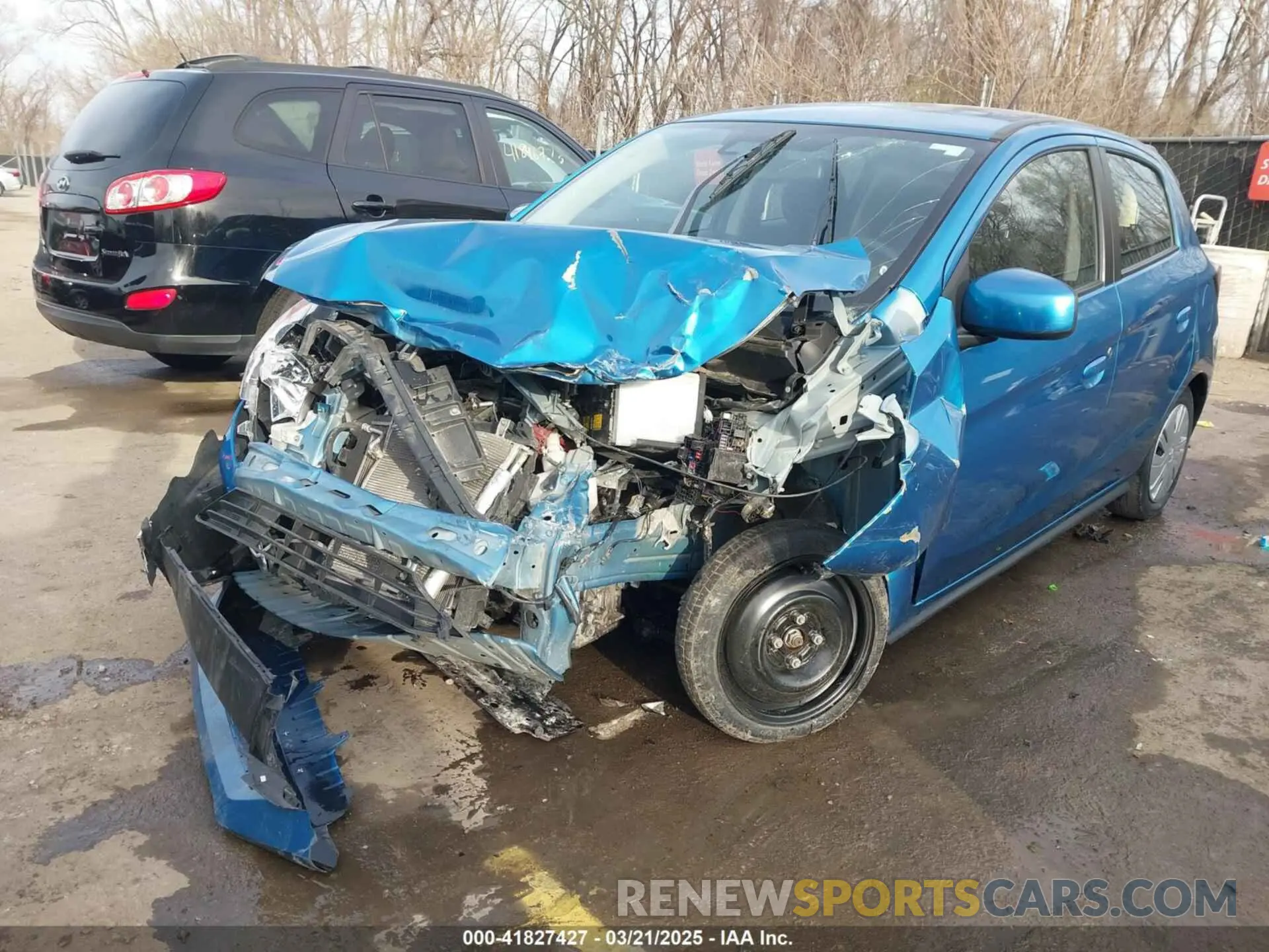 2 Photograph of a damaged car ML32AUHJ0PH001822 MITSUBISHI MIRAGE 2023