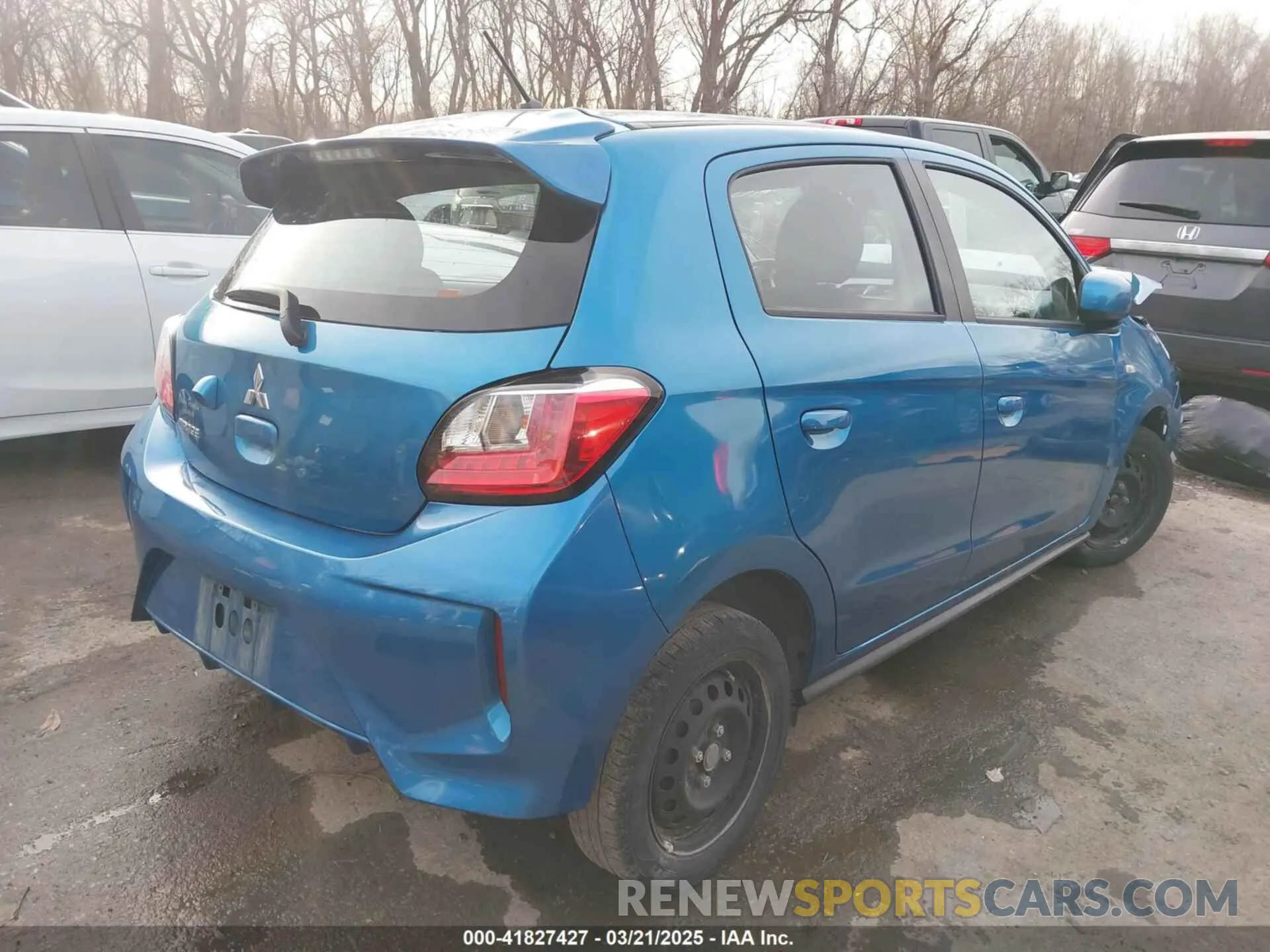 4 Photograph of a damaged car ML32AUHJ0PH001822 MITSUBISHI MIRAGE 2023