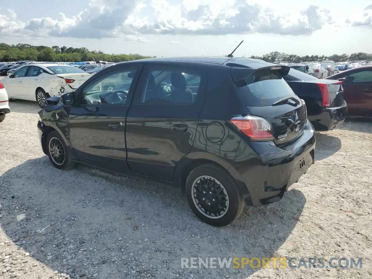 2 Photograph of a damaged car ML32AUHJ1PH003840 MITSUBISHI MIRAGE 2023