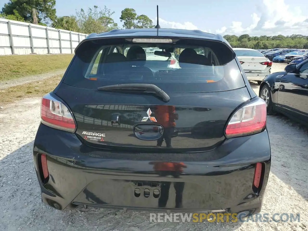 6 Photograph of a damaged car ML32AUHJ1PH003840 MITSUBISHI MIRAGE 2023