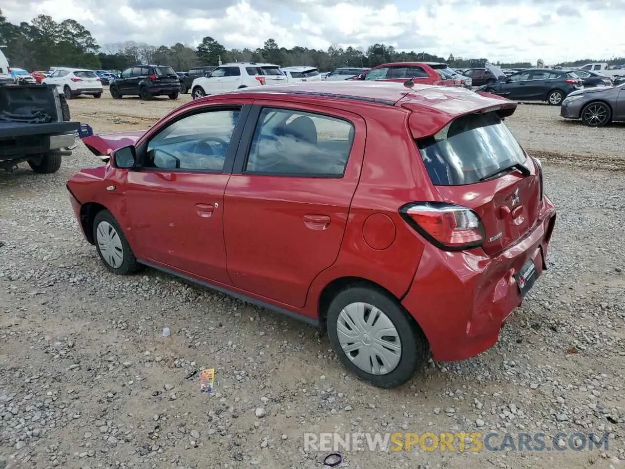 2 Photograph of a damaged car ML32AUHJ3PH004021 MITSUBISHI MIRAGE 2023