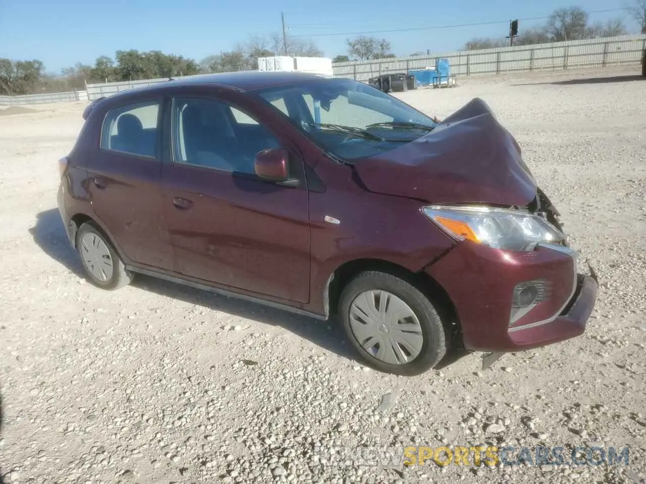 4 Photograph of a damaged car ML32AUHJ4PH001743 MITSUBISHI MIRAGE 2023