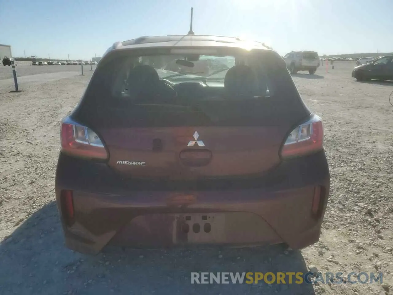 6 Photograph of a damaged car ML32AUHJ4PH001743 MITSUBISHI MIRAGE 2023