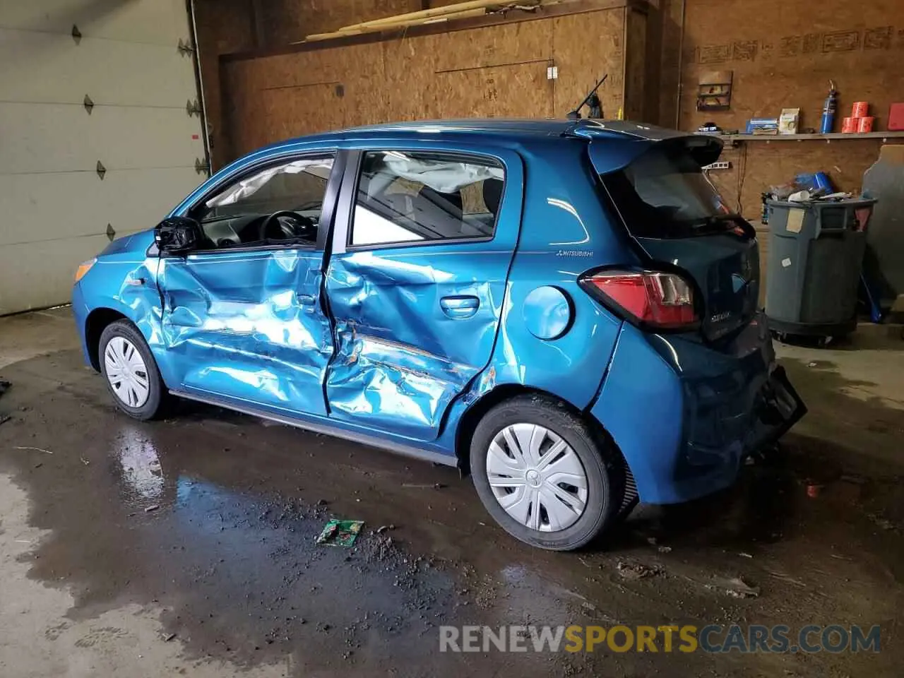2 Photograph of a damaged car ML32AUHJ4PH004528 MITSUBISHI MIRAGE 2023
