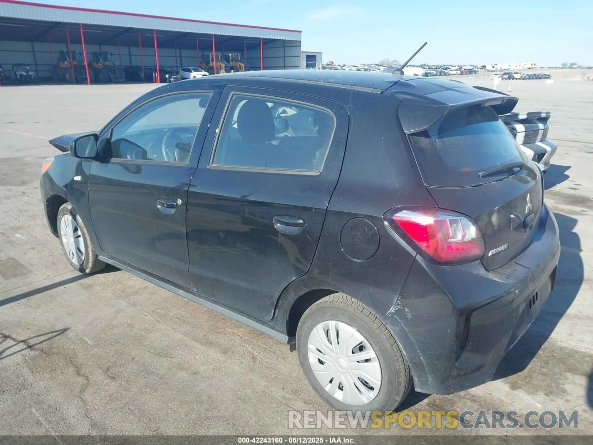 3 Photograph of a damaged car ML32AUHJ4PH005923 MITSUBISHI MIRAGE 2023